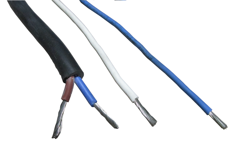 Single or Multiple Conductors Silicone Cables